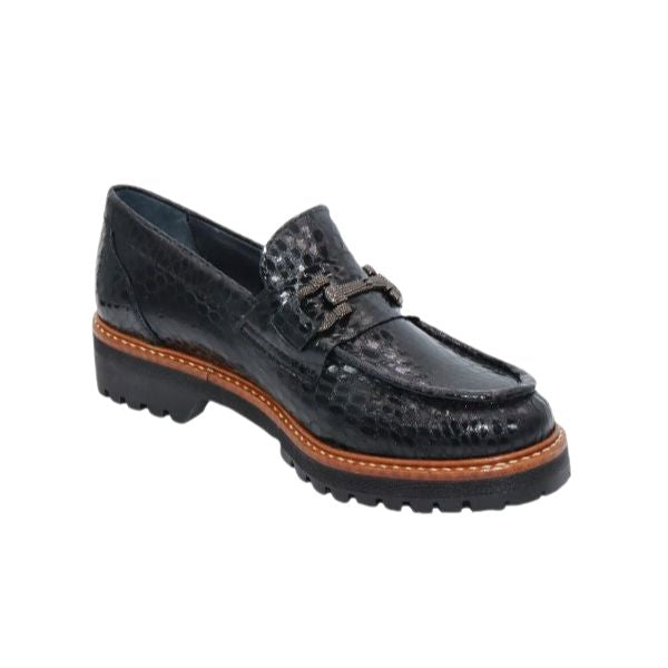 Eric Michael Sanibel Women’s Leather Lug Sole Loafer