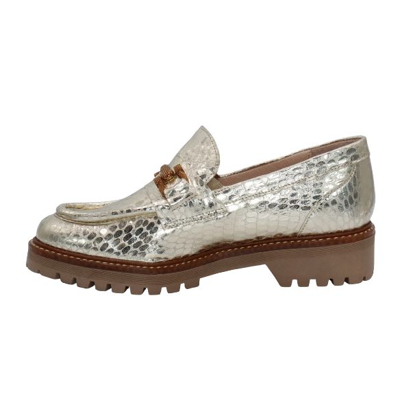Eric Michael Sanibel Women’s Leather Lug Sole Loafer