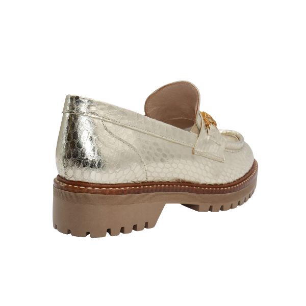 Eric Michael Sanibel Women’s Leather Lug Sole Loafer