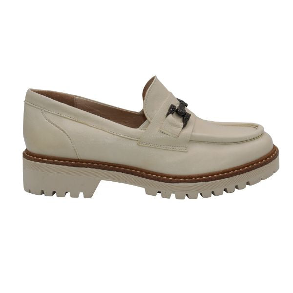 Eric Michael Sanibel Women’s Leather Lug Sole Loafer