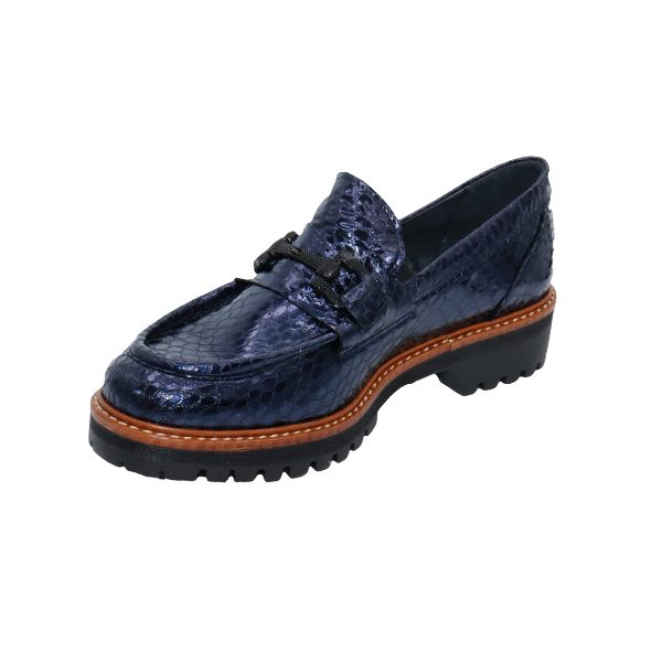Eric Michael Sanibel Women’s Leather Lug Sole Loafer