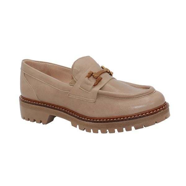 Eric Michael Sanibel Women’s Leather Lug Sole Loafer