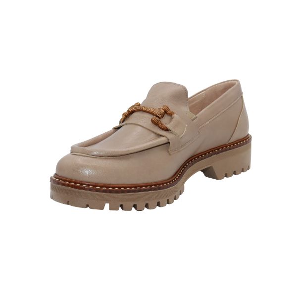 Eric Michael Sanibel Women’s Leather Lug Sole Loafer