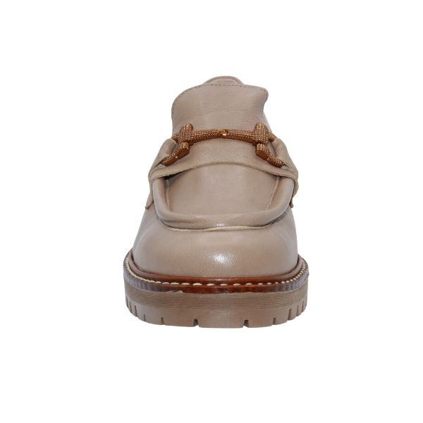 Eric Michael Sanibel Women’s Leather Lug Sole Loafer