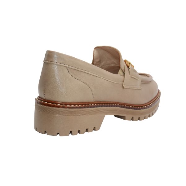 Eric Michael Sanibel Women’s Leather Lug Sole Loafer