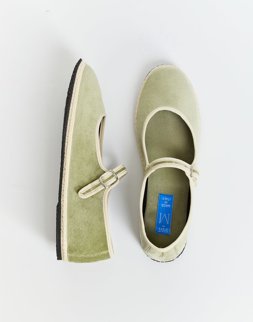 SantM Mestiza x SantM Mary Jane Furlane Sage – product view 1
