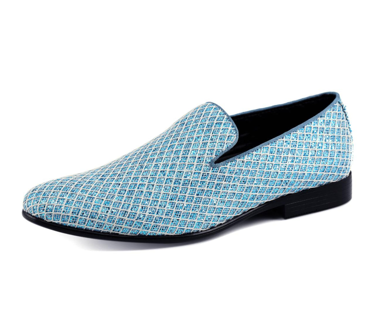 Bolano Sarlo Turquoise Slip-On Shoes — product view 1