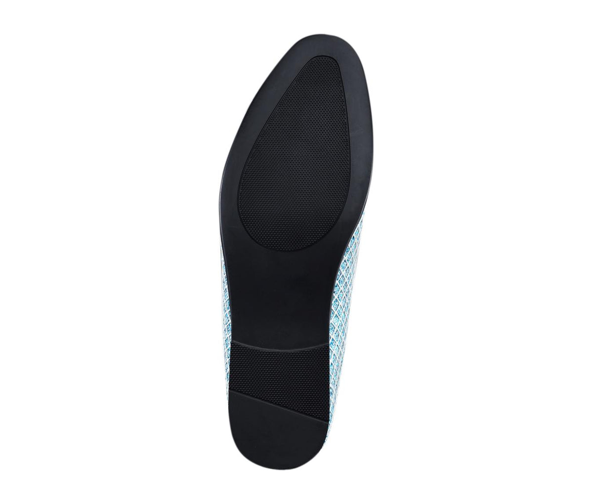 Bolano Sarlo Turquoise Slip-On Shoes — product view 6