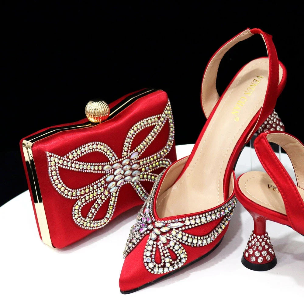 Italian Shoes And Bag Sets HJK1-17