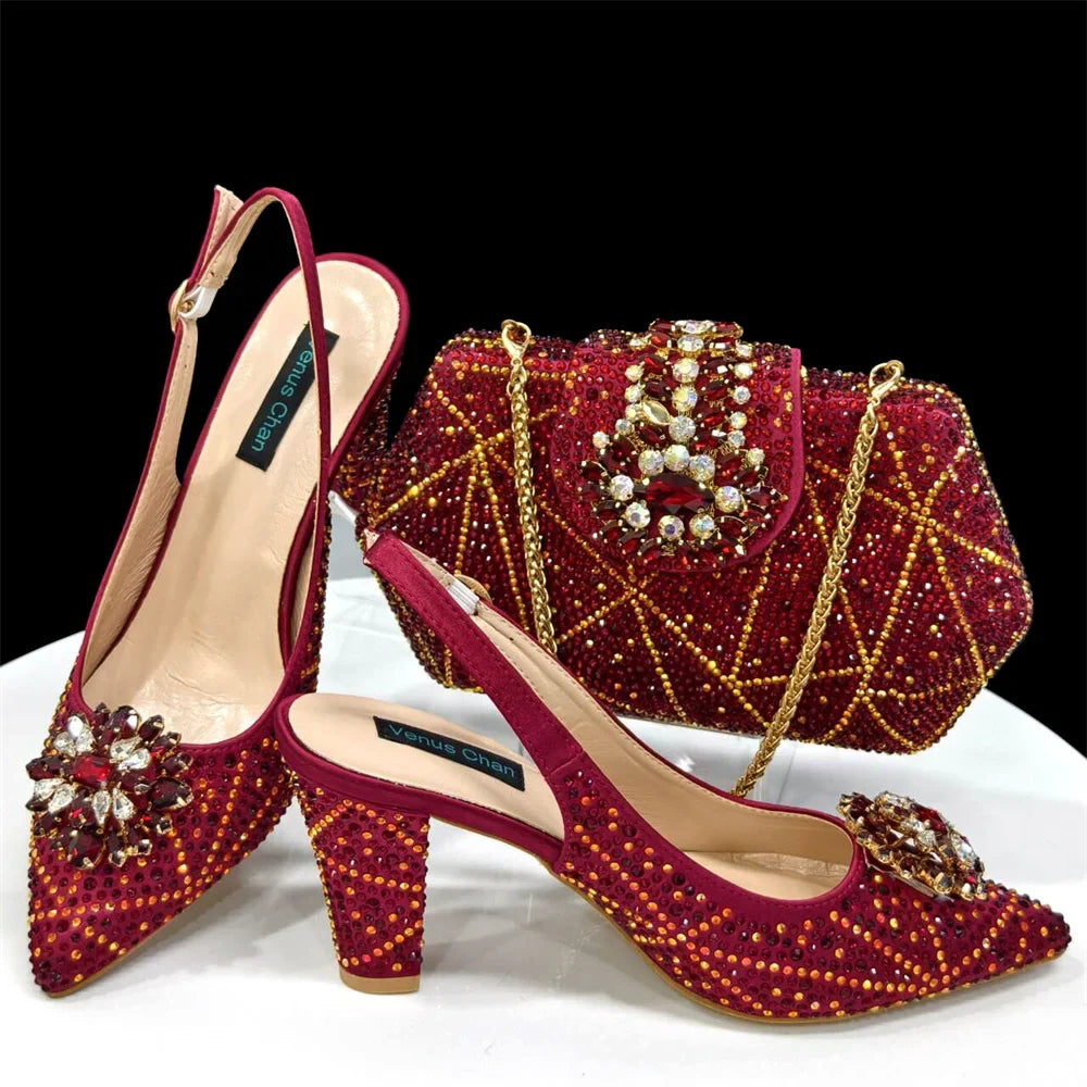 Italian Shoes And Bag Sets HDF1-39