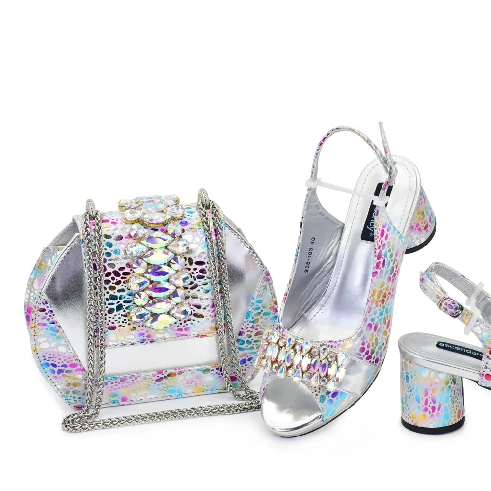 High Quality Style Ladies Shoes And Bags Set Hfg1-2 β product view 5