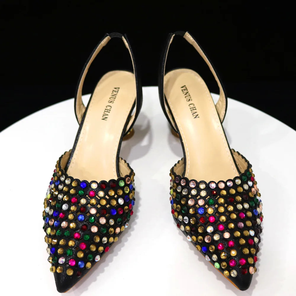 New Diamond Design Shoe and Bag Set ED221 – product view 5