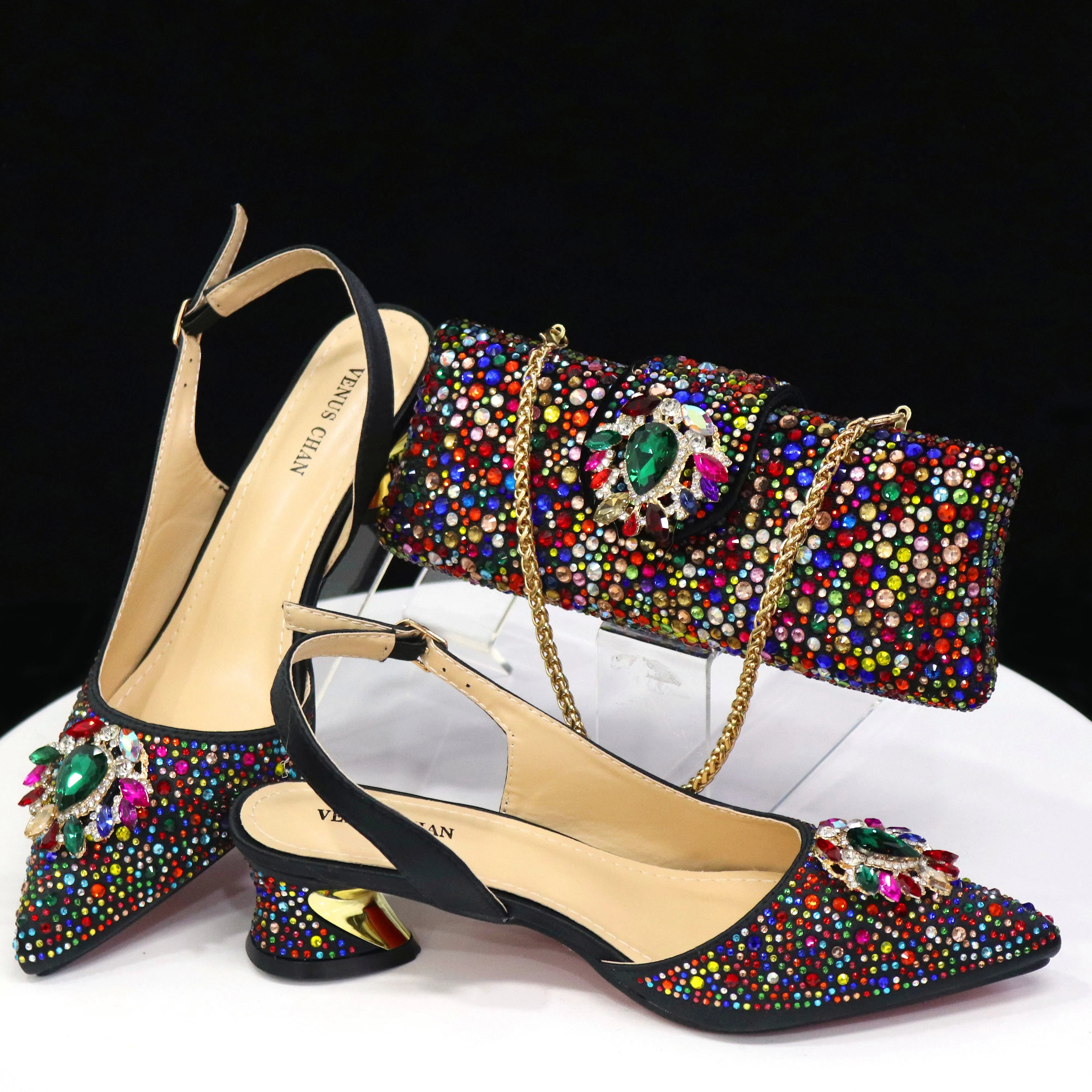 Ladies Shoes and Bags To Match Set ED1291