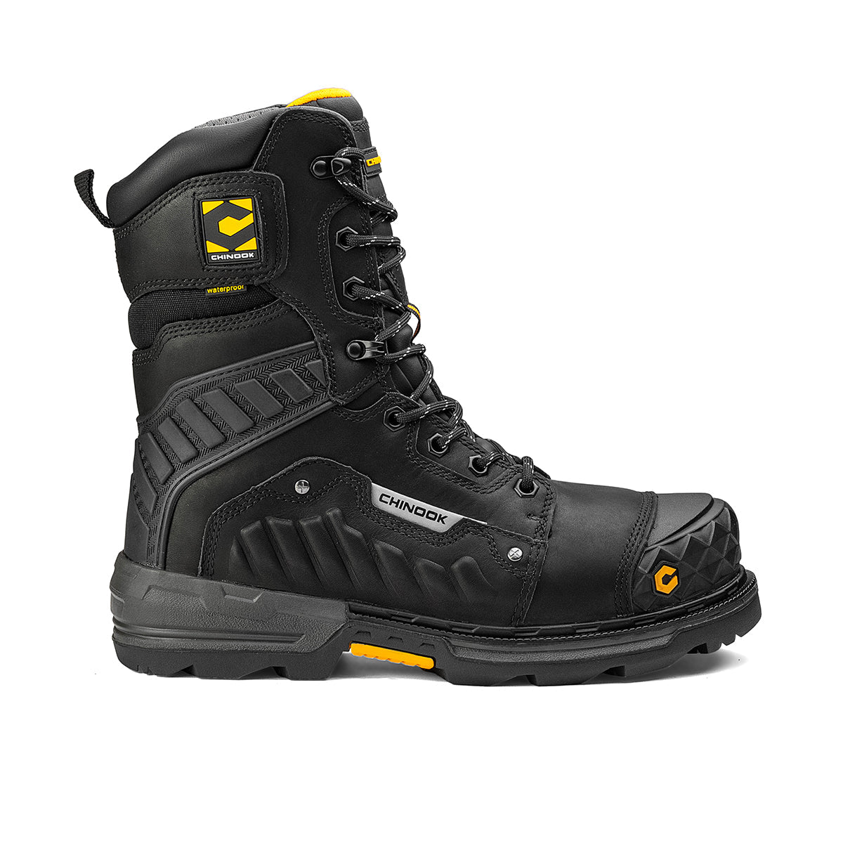 Scorpion 9” Composite Toe Men’s Waterproof Work Boot - Black – product view 6