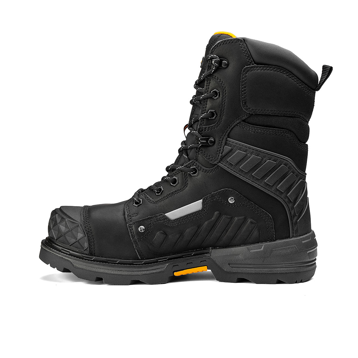 Scorpion 9” Composite Toe Men’s Waterproof Work Boot - Black – product view 2