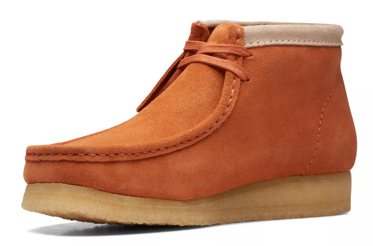 Clarks Originals Wallabee Boot Men's Dark Tan Suede 26172250 - additional view 4