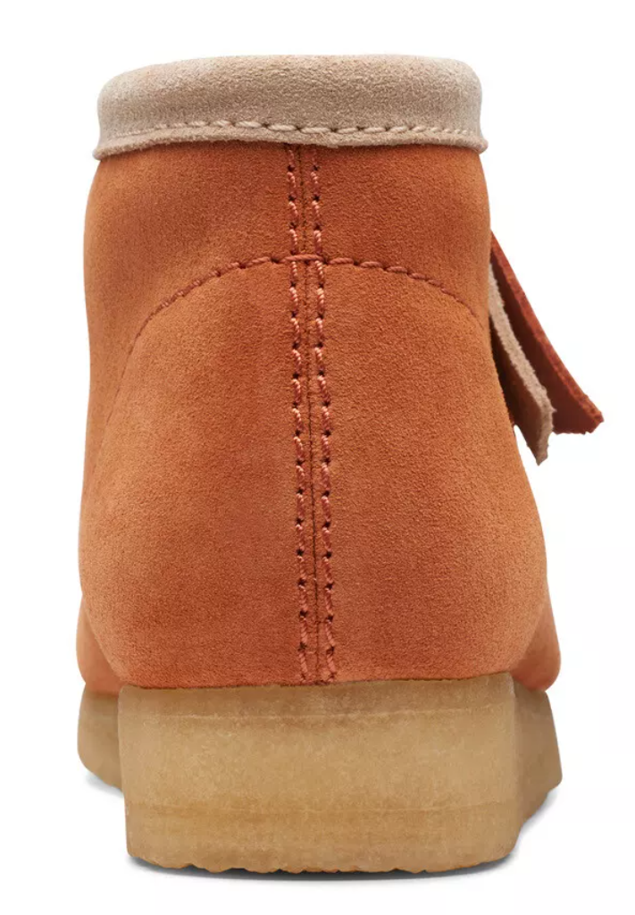 Clarks Originals Wallabee Boot Men's Dark Tan Suede 26172250 - additional view 6