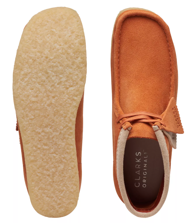 Clarks Originals Wallabee Boot Men's Dark Tan Suede 26172250 - additional view 7