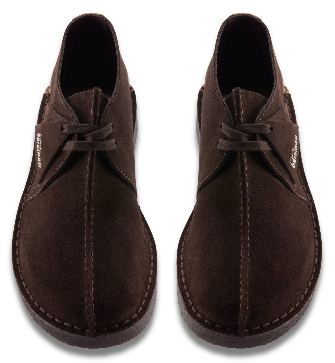 Clarks Desert Trek - 26178477 - Dark Brown Suede - Men's — product view 6