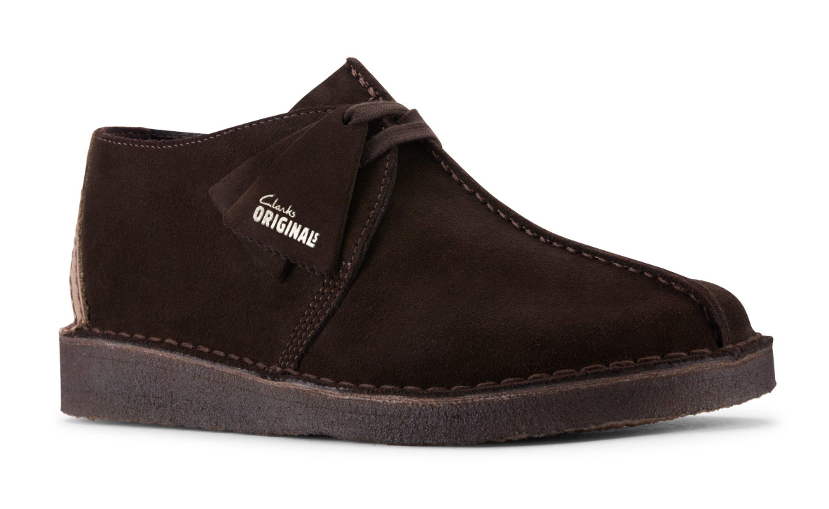Clarks Desert Trek - 26178477 - Dark Brown Suede - Men's — product view 4