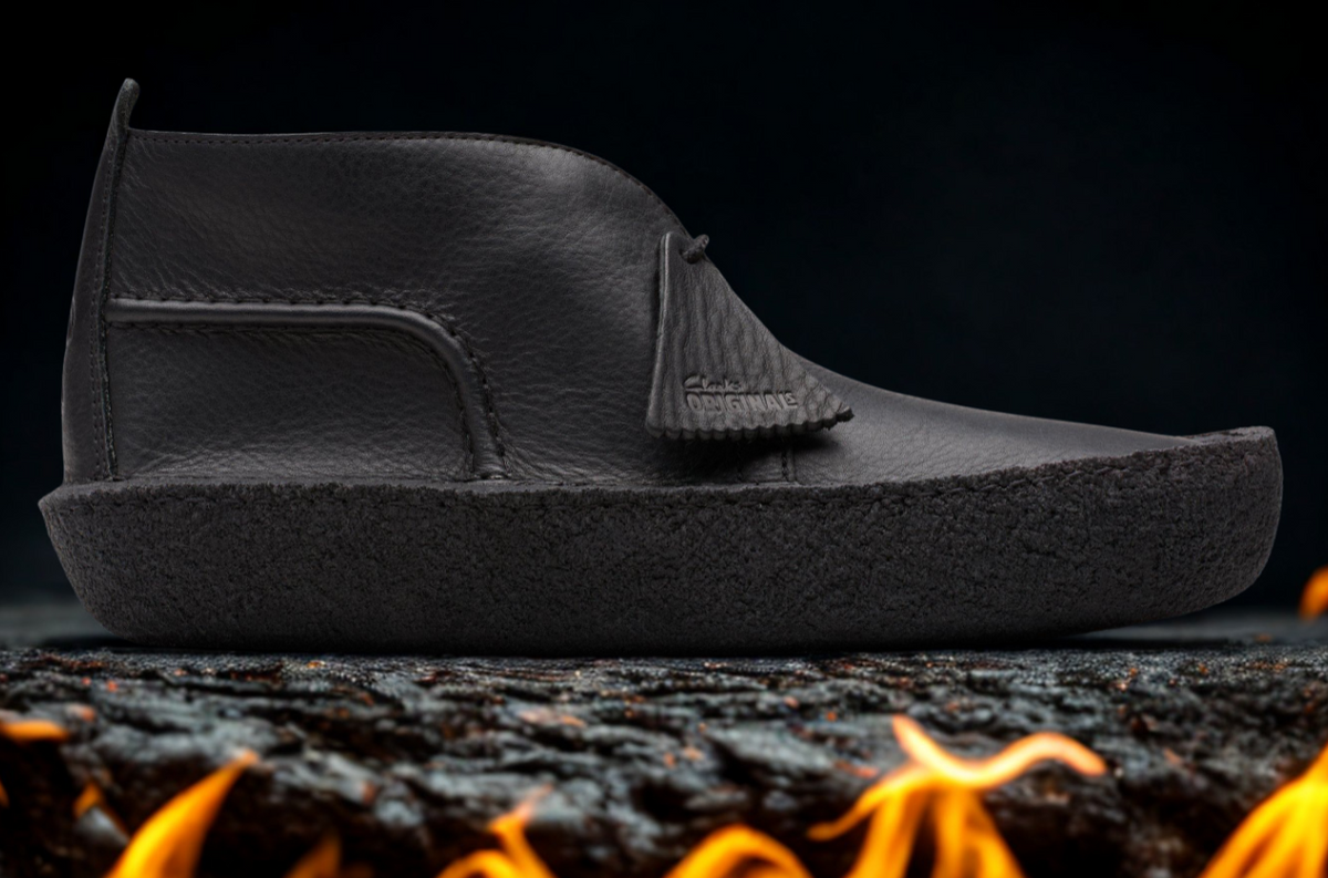 Clarks Originals Desert Rain Men's Black 26180626 — product view 2