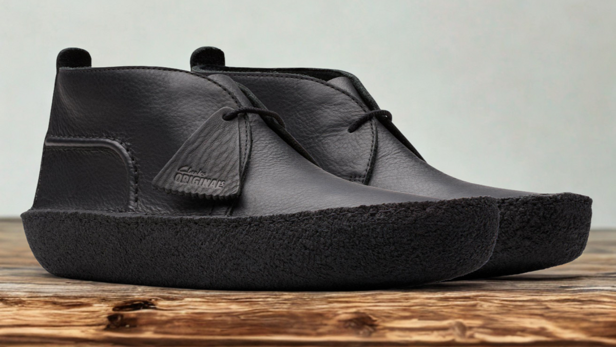 Clarks Originals Desert Rain Men's Black 26180626 — product view 1
