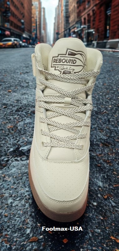 Patrick Ewing 33 Orion Strap (1RBE001-965) Beige / Gum β Three-Quarter View