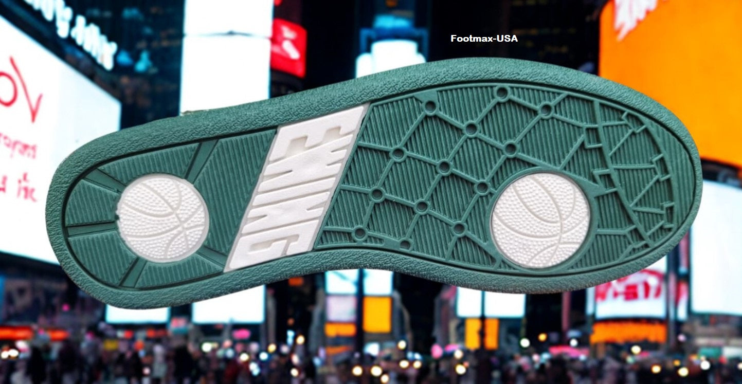 Patrick Ewing 33 Orion Strap (1RBE003-989) Green / Cream β Three-Quarter View