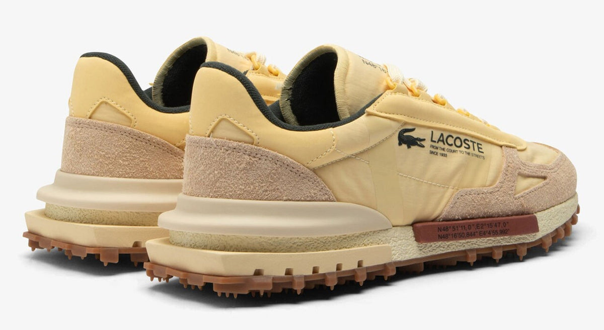 Lacoste Elite Active 225 6 Sma (750SMA0081-AB0) Lt Yellow / Gum Textile — product view 4