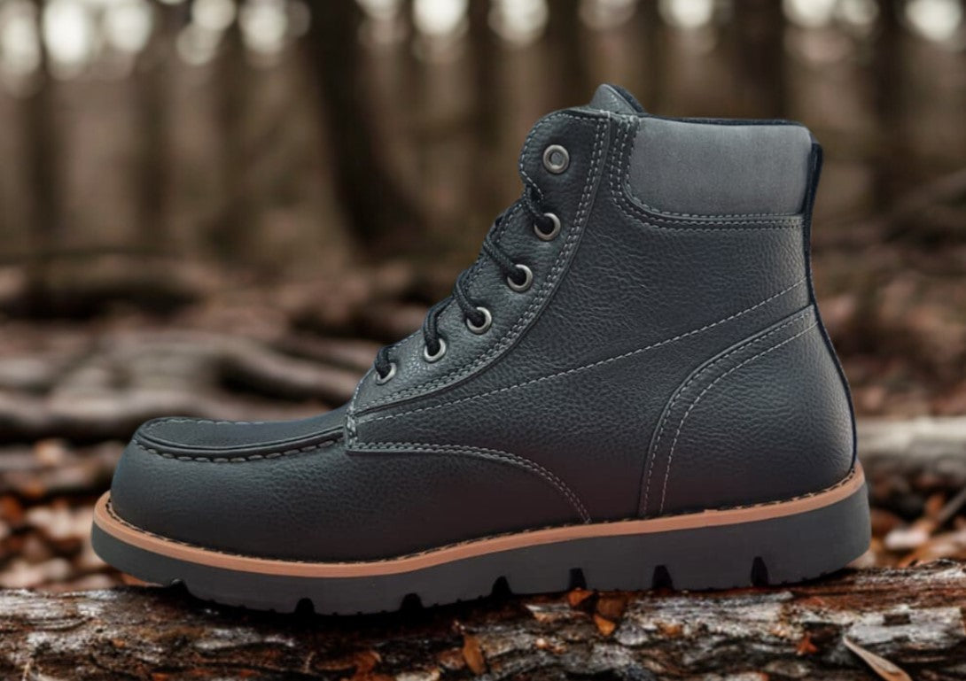LEVIS DEAN SH (500-13704) BLACK / CHARCOAL – Sole and Construction Detail