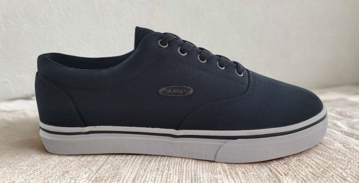 Lugz Vet (MVETCC-060) Black / White – Front View