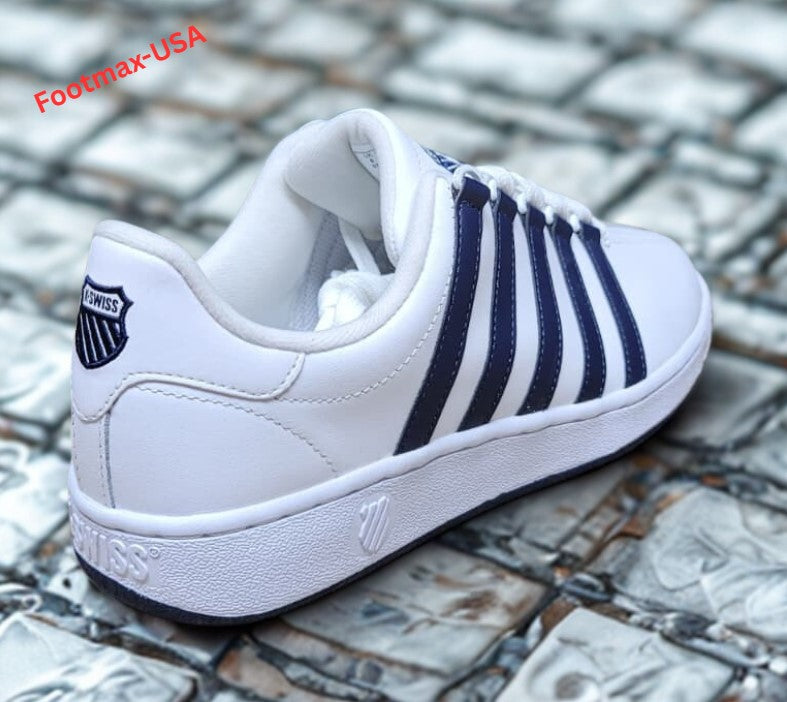 K-Swiss Classic Vn - 07321-167 - White/Navy — product view 5
