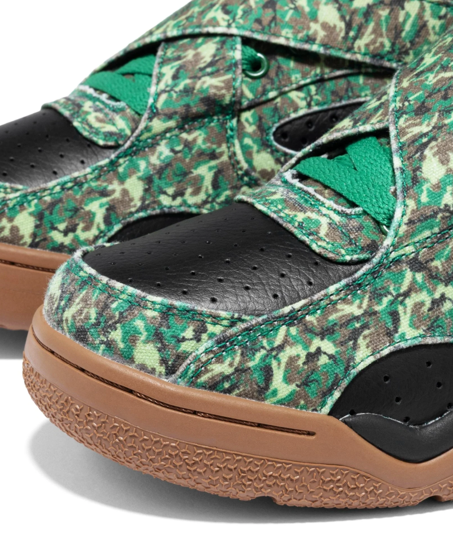 Patrick Ewing Rogue (1EW02653-362) Black / Camo / Gum β Back View