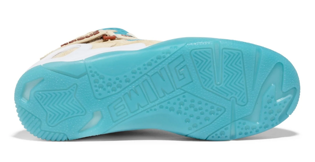 Patrick Ewing Rogue X Ice T (1EW02652-341) Wood Ash / Maui Blue / Redwood — product view 10