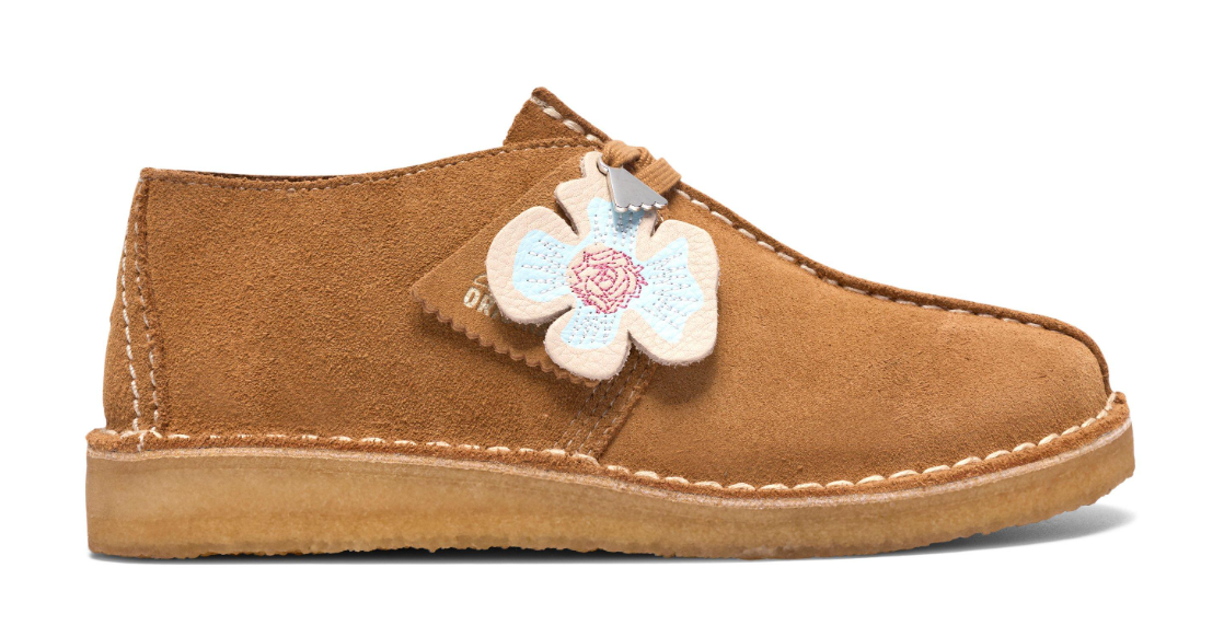 Clarks Originals Desert Trek Women's Tan Interest Suede 26186480 — product view 1