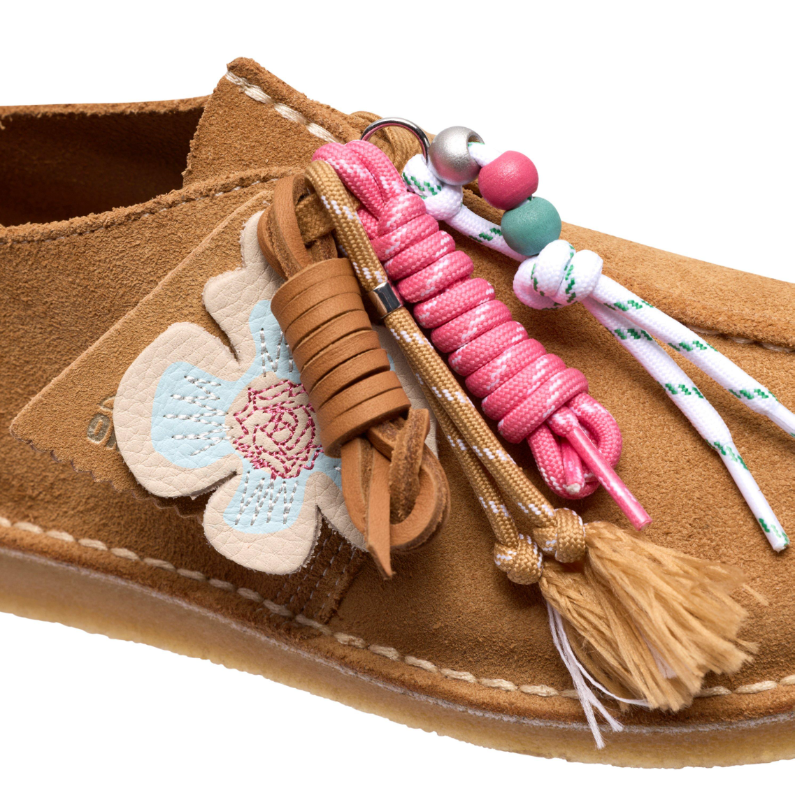 Clarks Originals Desert Trek Women's Tan Interest Suede 26186480 — product view 7
