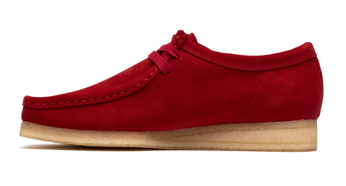 Clarks Originals Wallabee Men's Deep Red Suede 26186772 — product view 5