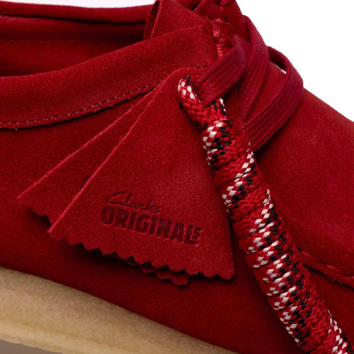 Clarks Originals Wallabee Men's Deep Red Suede 26186772 — product view 7
