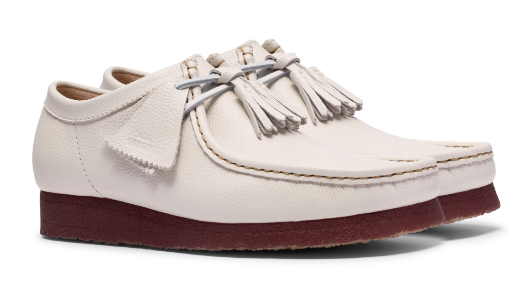 Clarks Originals Wallabee Men's White Leather 26185664 — product view 3