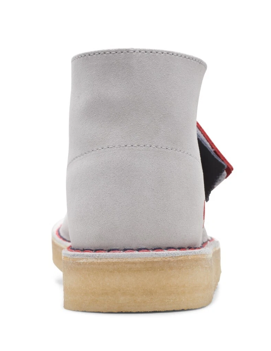 Clarks Originals Desert Coal VCY Men's Gray and Red Suede 26166525 — product view 7