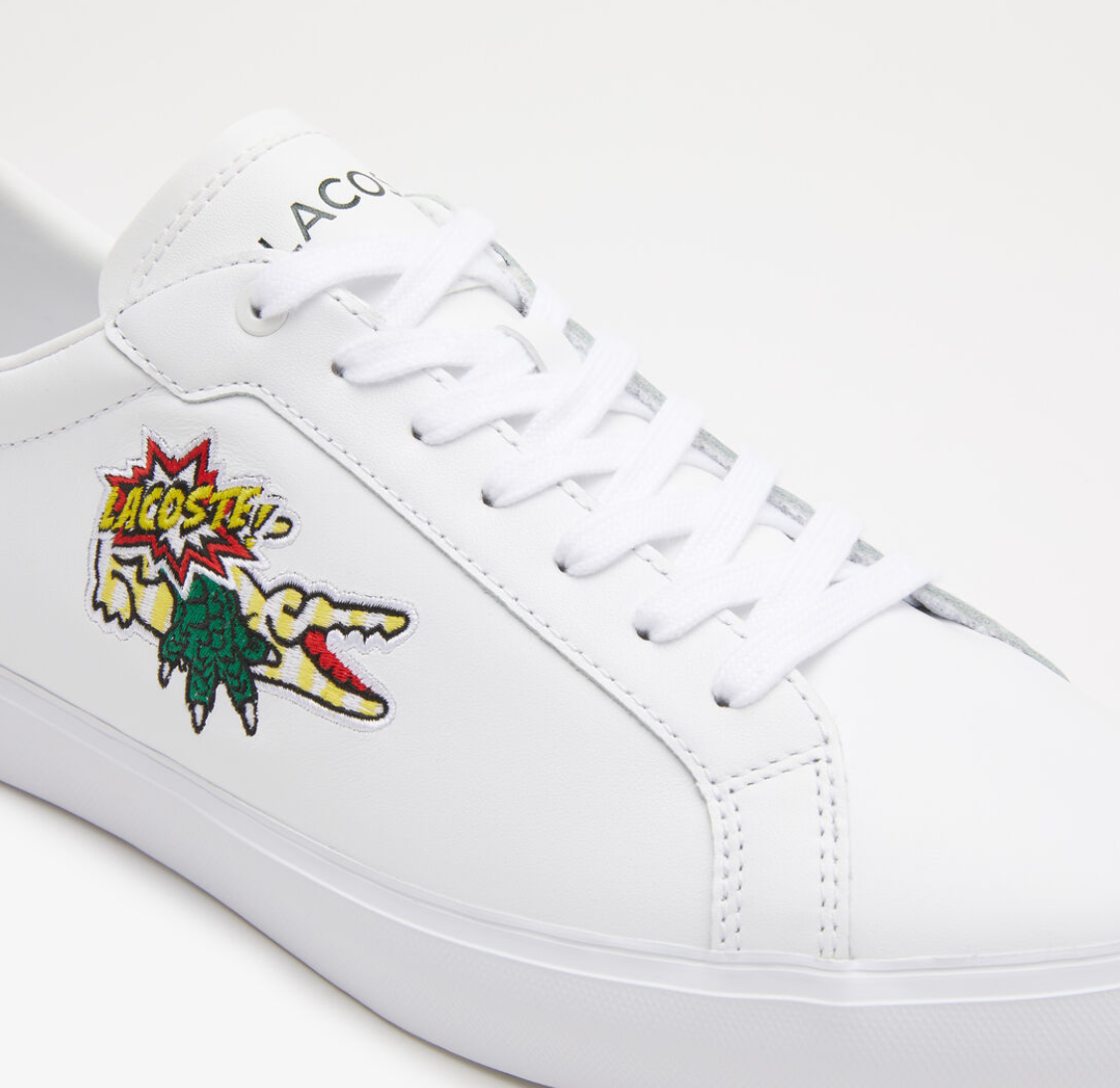 Lacoste Power Court 222 7 Sma Lth - 744SMA0123-1R5 - White / Dk. Green β product view 3