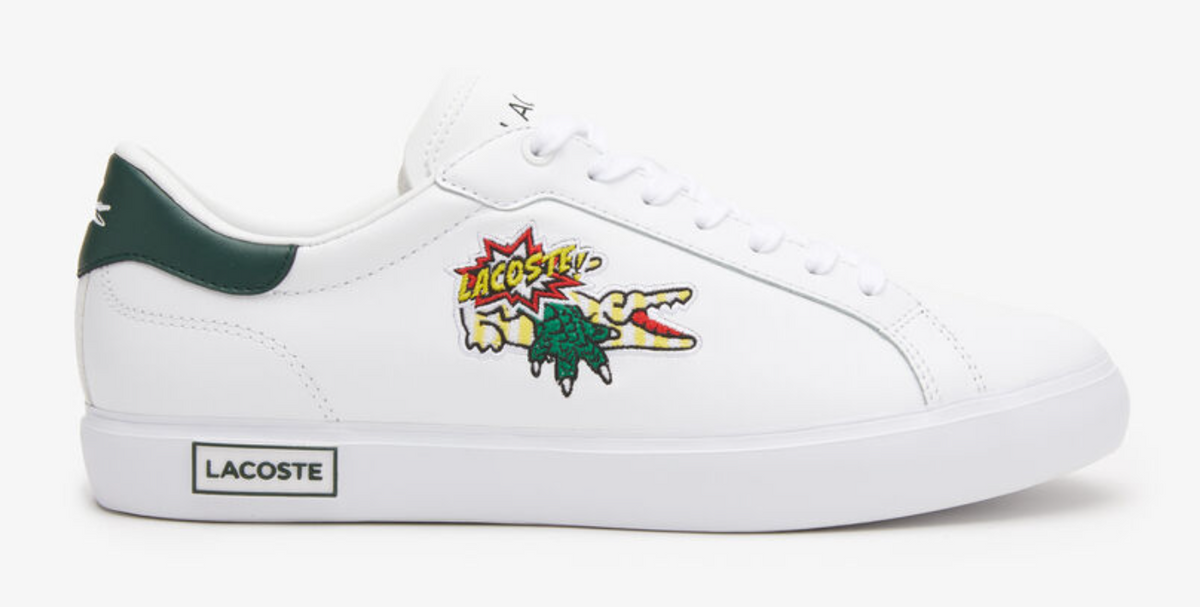 Lacoste Power Court 222 7 Sma Lth - 744SMA0123-1R5 - White / Dk. Green β product view 1