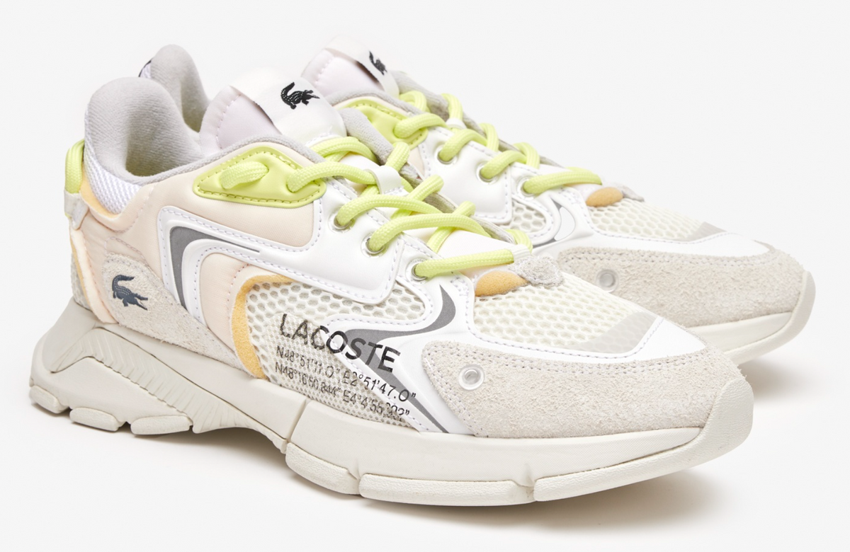 Lacoste L003 Neo 223 1 Sma - 746SMA0003-WP2 - Off Wht / Lt Grn — product view 2
