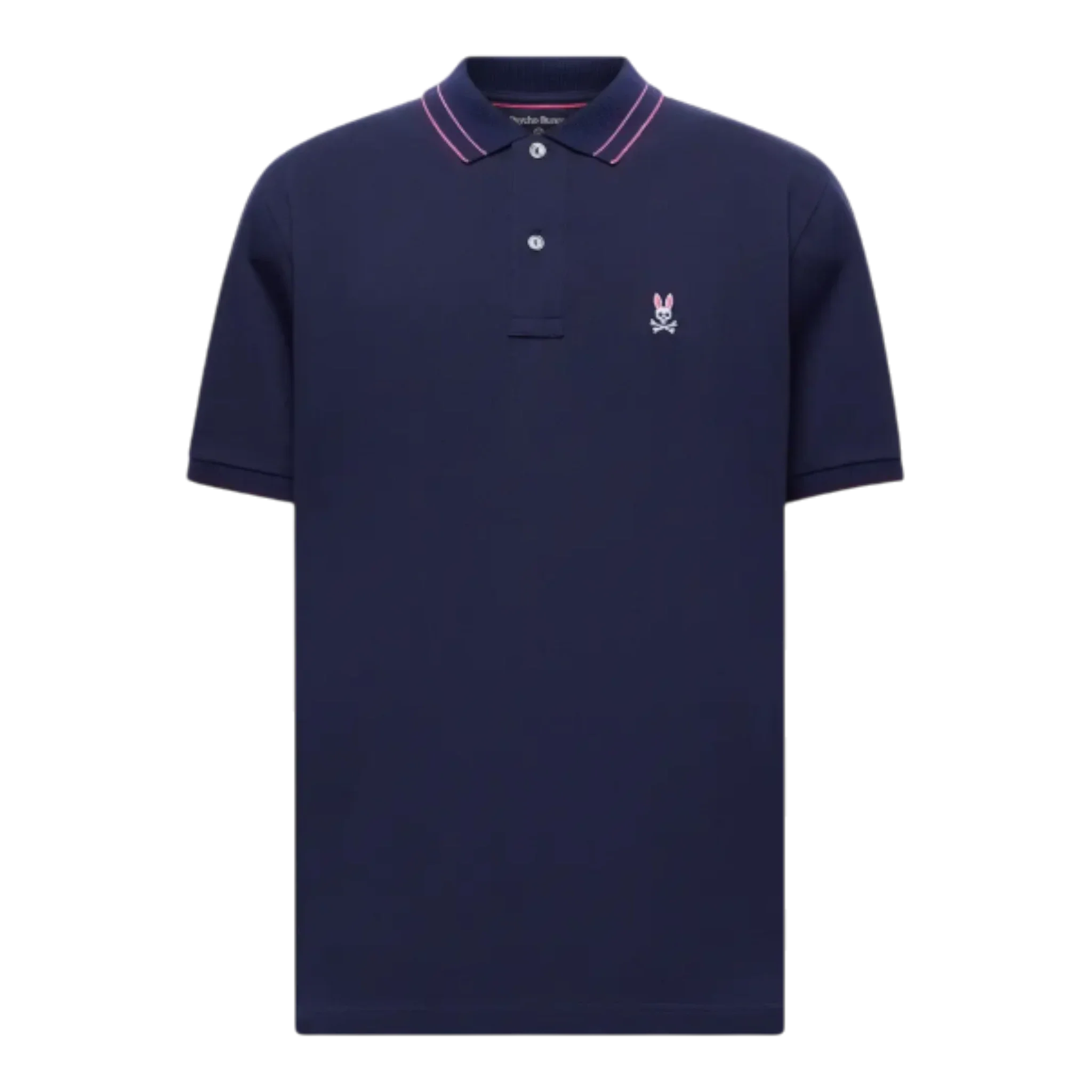 Psycho Bunny Rex Performance Pique Men's Polo — Evening Blue
