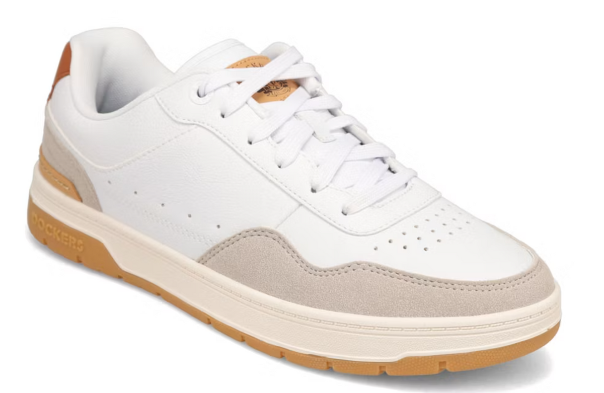 Jarvis 90-10022 - Dockers- White / Sand – Front View