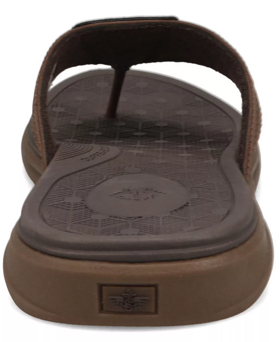 Cliff 90-34268 - Dark Brown - Dockers Flip Flop – Detail Close-Up
