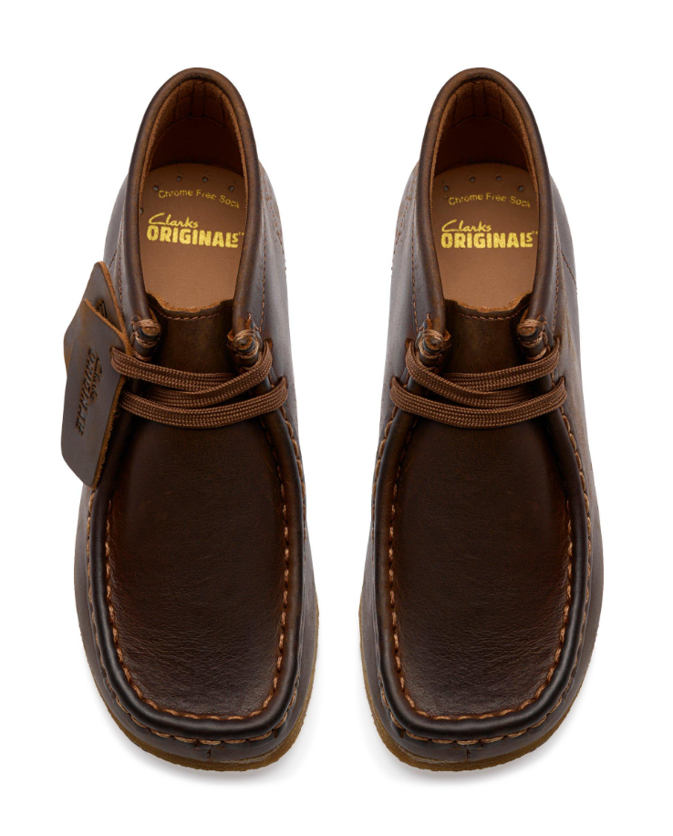 Clarks Originals Wallabee Boot Kids' Unisex Beeswax 26185929 β product view 7