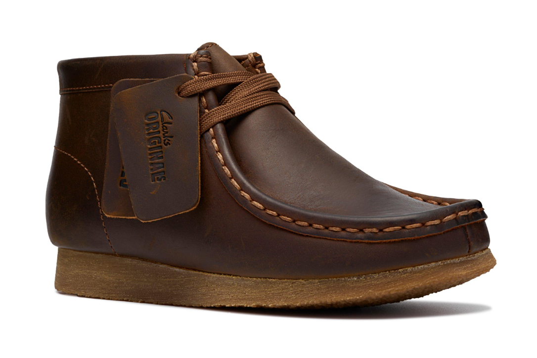 Clarks Originals Wallabee Boot Kids' Unisex Beeswax 26185929 — product view 2