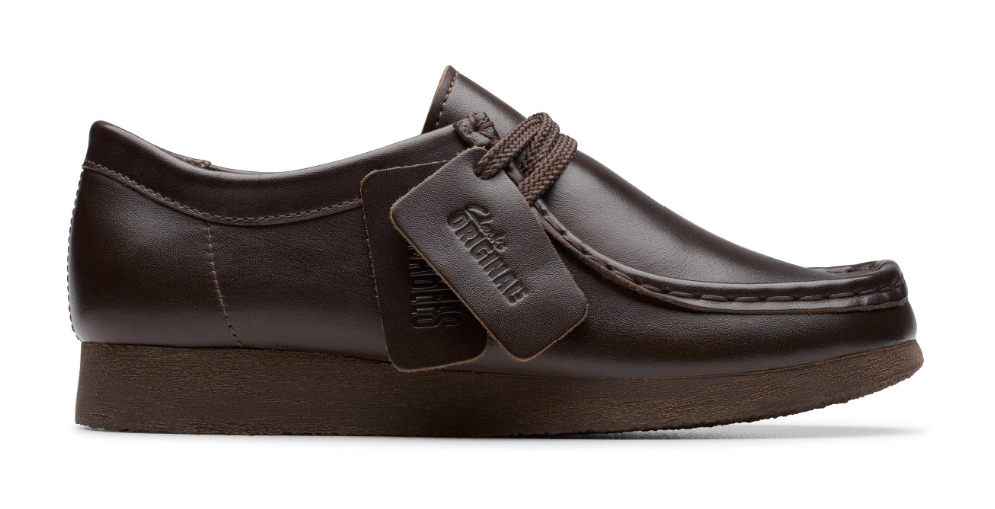 Clarks Originals Wallabee Kids' Unisex Dark Brown 26184517 β product view 4