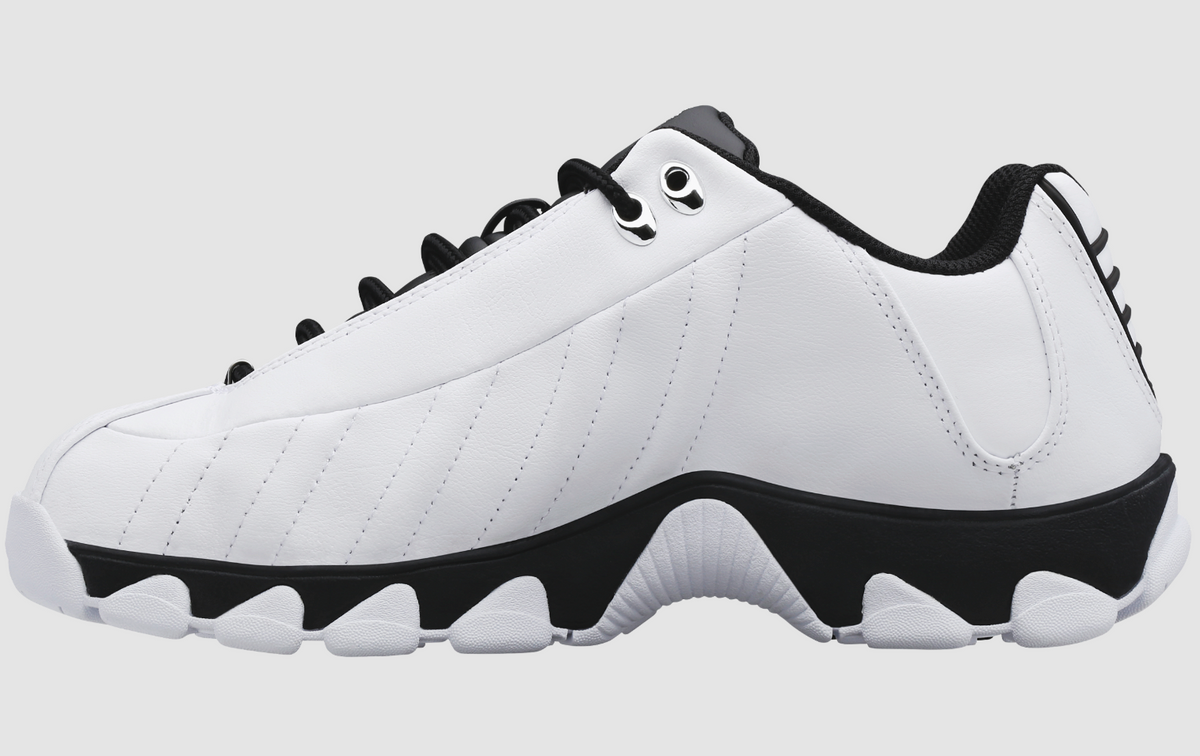 K-Swiss St329 Cmf - 03426-102-Xw (Wide) White/Black (Men's) — product view 4